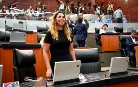 Marybel recibe apoyo para presidir el Senado; el jueves, la definición