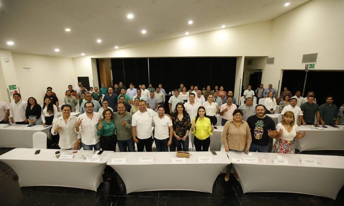 Intensifica Renán Sánchez capacitación de la estructura Verde rumbo al 2024
