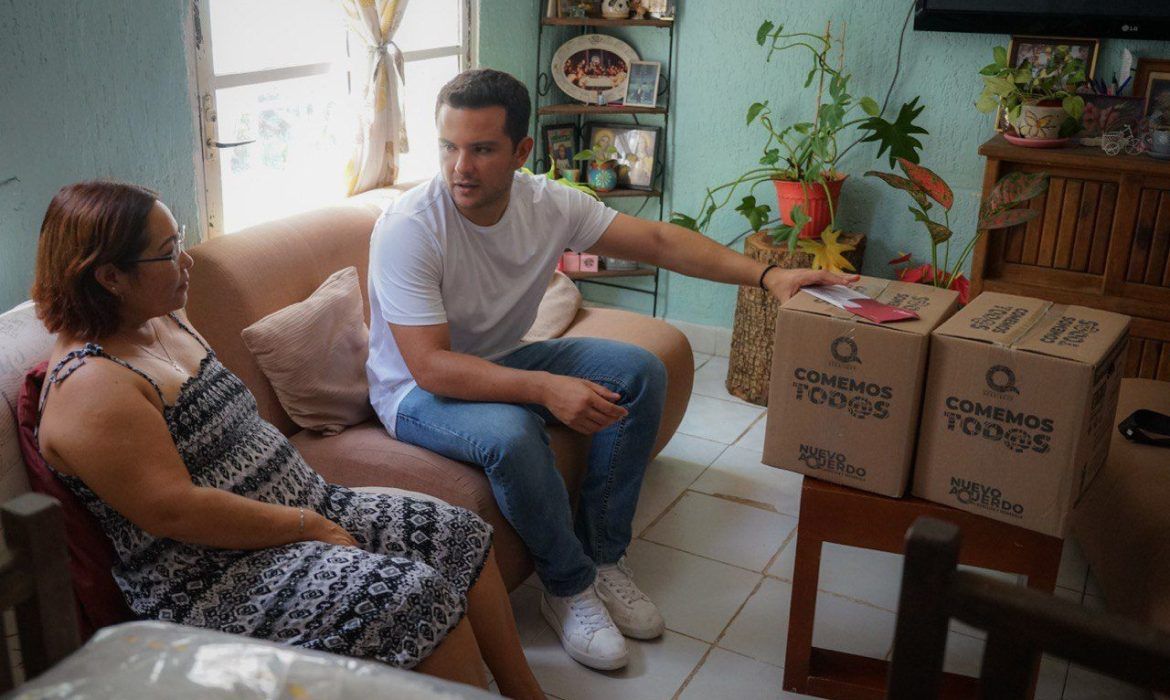 “Atienden los Programas del Bienestar a las familias cancunenses y quintanarroenses”: Pablo Bustamante