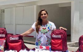 Anuncia Mara entrega gratuita de casi 750 mil productos escolares, entre uniformes, mochilas y útiles