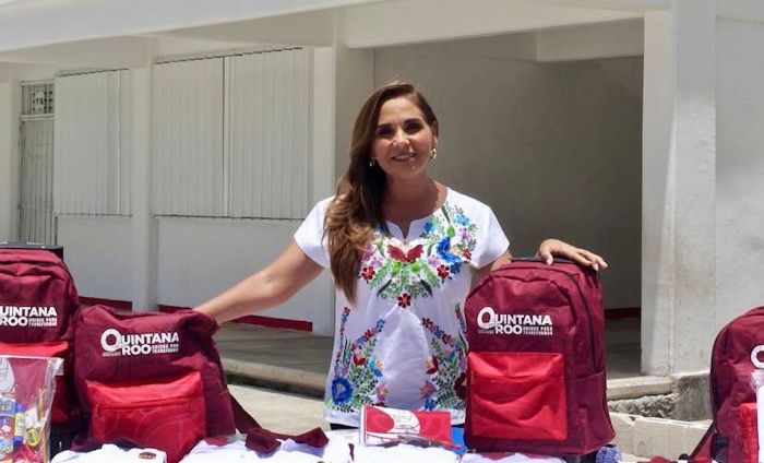 Anuncia Mara entrega gratuita de casi 750 mil productos escolares, entre uniformes, mochilas y útiles