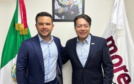 Se reúne Pablo Bustamante con Mario Delgado