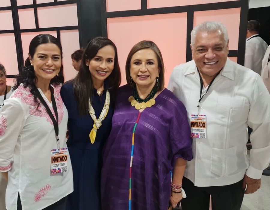 JUNTOS PERO NO REVUELTOS | Laura Fernández y Manuel Valencia confirman apoyo a Xóchitl por el PRD; Mayuli por el PAN