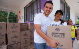 Anuncia Pablo Bustamante tercera entrega de ‘Comemos Tod@s’ en Quintana Roo