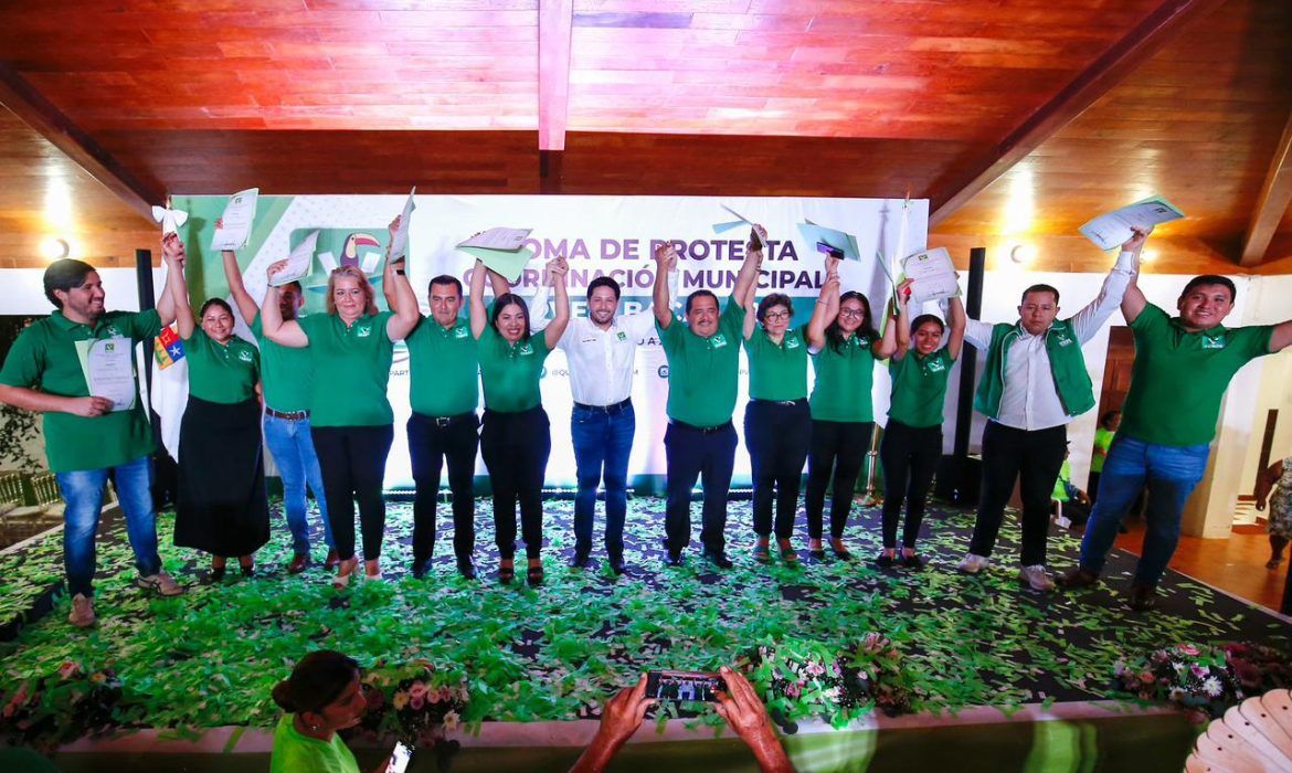 Instala el Verde Comité en Bacalar, y ya tiene dirigencia en los 11 municipios