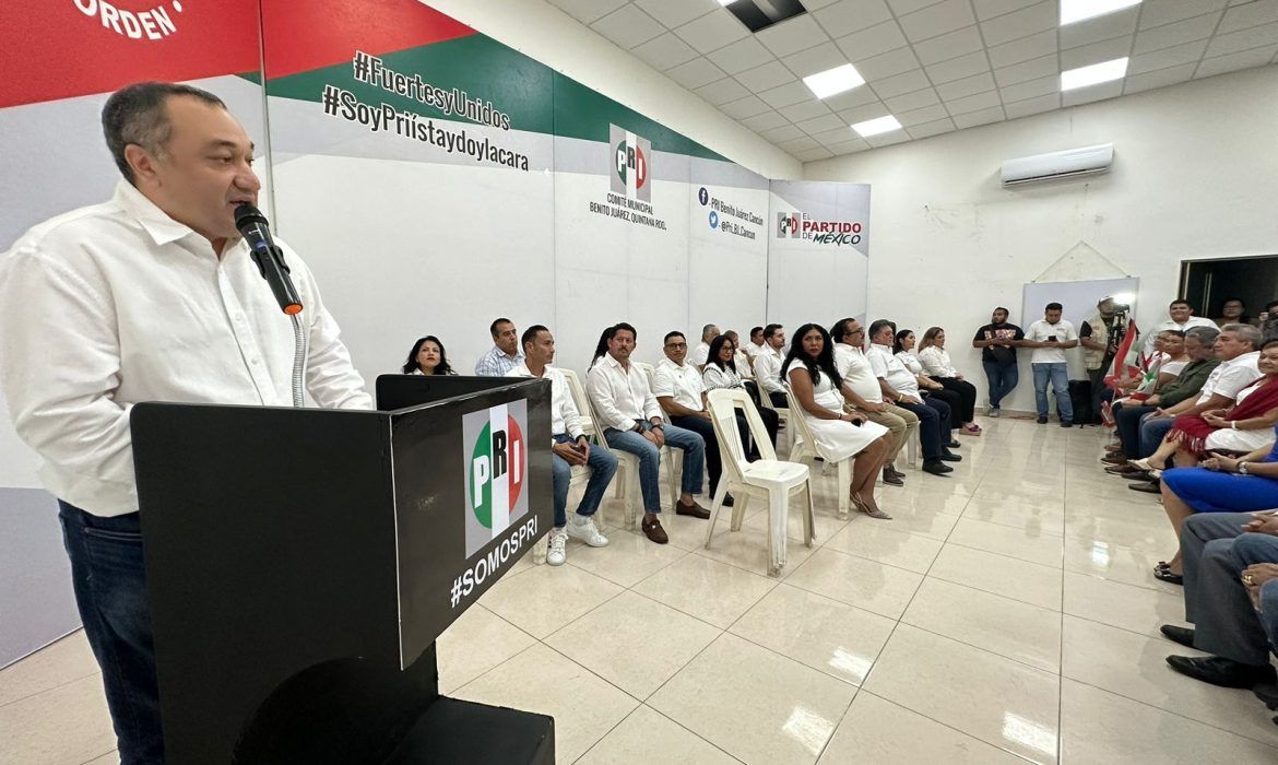 El PRI se ordena en Cancún, y espera desprendimientos de la 4T para fortalecerse en el 2024