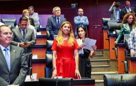 Marybel Villegas donará parte de su salario para damnificados del huracán Otis
