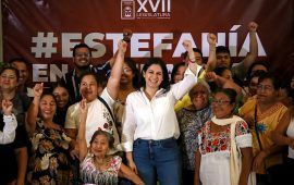 Rinde Estefanía Mercado el Informe del pueblo
