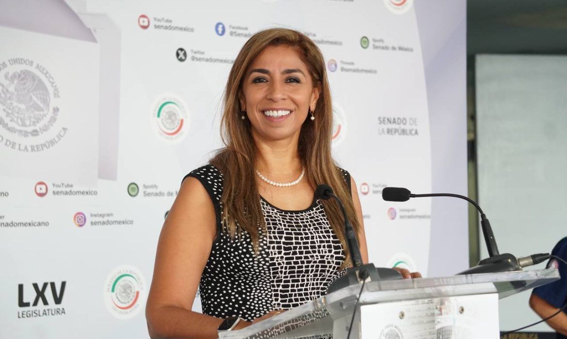 Marybel respalda en el Senado iniciativa a favor de descuentos en transporte para estudiantes