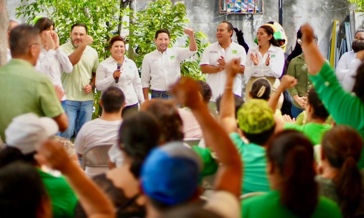 “Con la apertura de Casas Verdes en Tulum y Puerto Morelos, el PVEM se fortalece rumbo al 2024”: Renán Sánchez