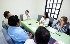 “Trabajamos para que el Partido Verde se fortalezca rumbo al 2024” | Se reúne Renán Sánchez con dirigentes del sur