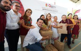 Acompaña Pablo Bustamante a la Gobernadora Mara Lezama en gira por la Zona Maya