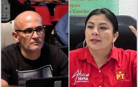 El PT presenta a Hugo Alday y Alicia Tapia como candidatos a una diputación federal en la mesa de negociación de la 4T