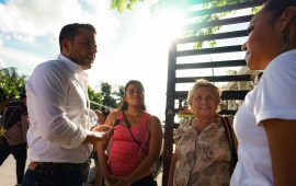 El bienestar transforma la vida de más mujeres y familias cancunenses: Pablo Bustamante