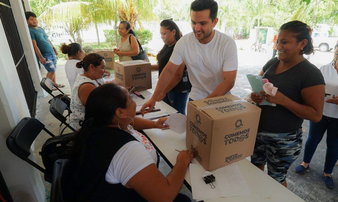 “En marcha la cuarta entrega directa y gratuita de “Comemos Todos” en Quintana Roo”: Pablo Bustamante