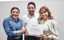 Participa líder del PVEM estatal, Renán Sánchez, en el Foro Empresarial Realidades 2024