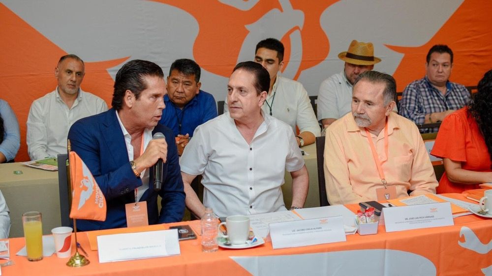 Pech no descarta a Palazuelos para Cancún, y dijo que habrá más “candidatos disruptivos” en MC