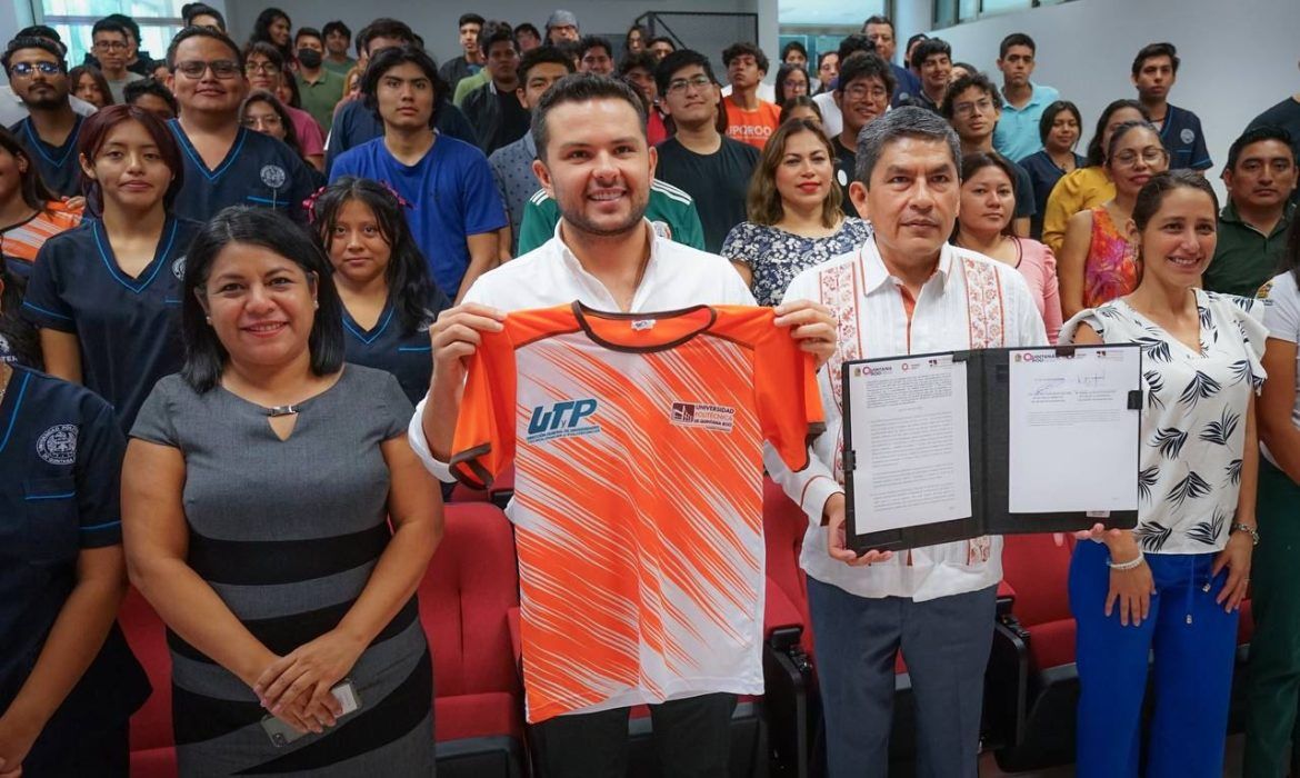 Firma Pablo Bustamante convenios con 4 universidades, que concentran a más de 12 mil 500 estudiantes