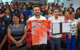 Firma Pablo Bustamante convenios con 4 universidades, que concentran a más de 12 mil 500 estudiantes