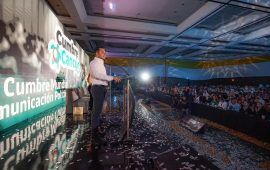 Inaugura Pablo Bustamante, en Cancún, la XIX Cumbre Mundial de Comunicación Política