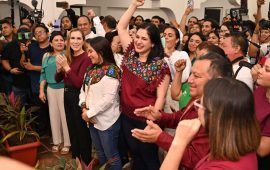 “Se conformó un gran equipo de hombres y mujeres que seguiremos contribuyendo al proyecto que está transformando a México”: Estefanía Mercado