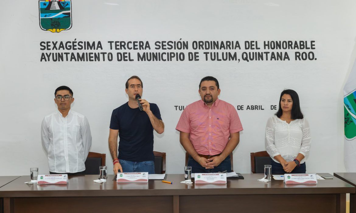 Cabildo de Tulum aprueba licencia temporal de Diego Castañón Trejo