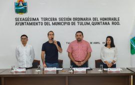 Cabildo de Tulum aprueba licencia temporal de Diego Castañón Trejo