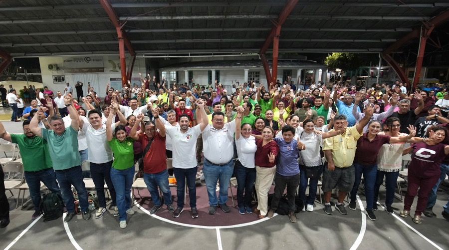 Inicia Renán Sánchez campaña por la reelección en el estratégico Cozumel