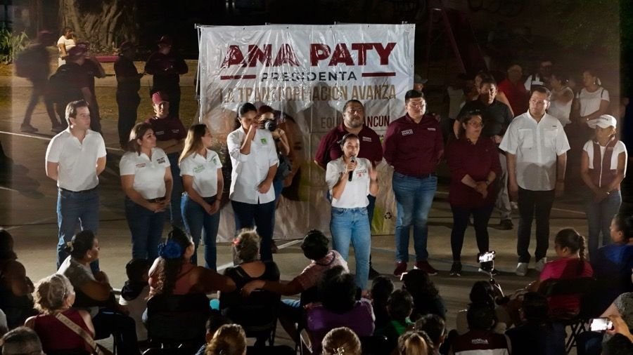 “Es nuestro turno de consolidar la transformación en Cancún”: Ana Paty