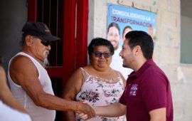 Se suma Renán Sánchez a la propuesta de Claudia Sheinbaum para impulsar la educación y la transformación en Cozumel