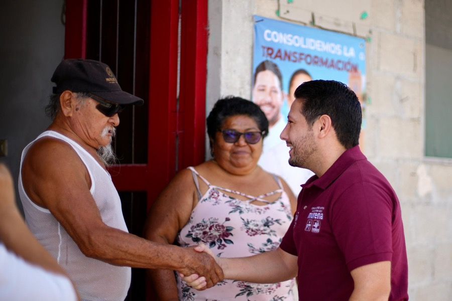Se suma Renán Sánchez a la propuesta de Claudia Sheinbaum para impulsar la educación y la transformación en Cozumel
