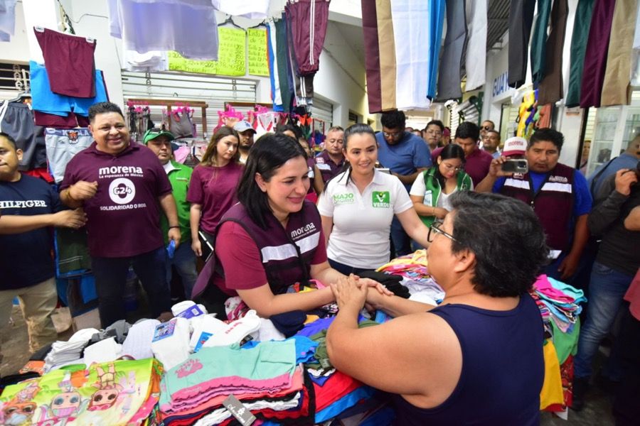 “Mercados de Playa del Carmen serán dignos para las y los locatarios, población y un atractivo turístico”: Estefanía Mercado