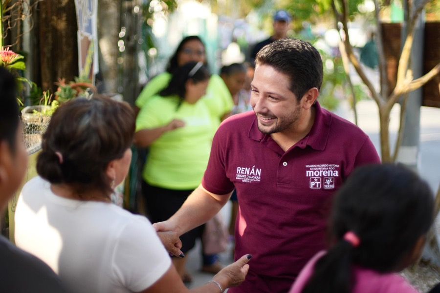 “Con Claudia Sheinbaum, viene más bienestar y consolidar el proyecto de transformación en Cozumel”: Renán Sánchez