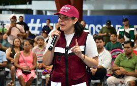 Estefanía Mercado da inicio al programa “Diálogos de la Transformación” en Puerto Aventuras, uno de los ejes centrales de sus propuestas de campaña