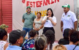 Presenta Estefanía Mercado programa “Playa llena, corazón contento”, para atender a familias y grupos vulnerables de Solidaridad