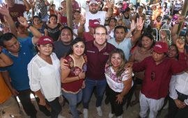 Romy Dzul le da un fuerte respaldo a Diego Castañón, y confirma los acuerdos políticos de la 4T en Tulum