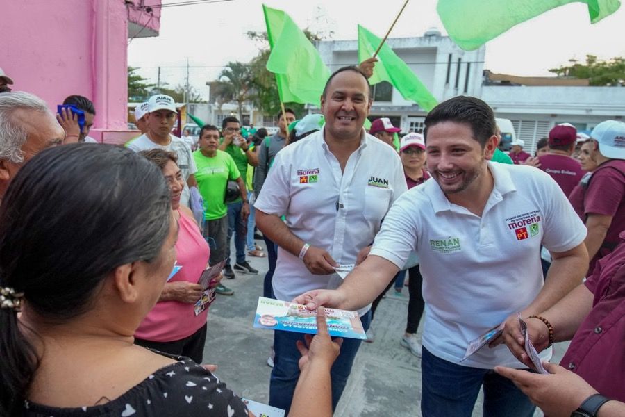 Unidos con el pueblo de Cozumel, defendemos la transformación: Renán Sánchez