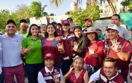 “Derrotaremos el rezago histórico que existe en Solidaridad”: Estefanía Mercado