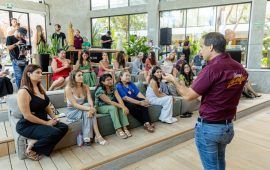 Diego Castañón se reúne con empresarias, y dijo que trabajará por el empoderamiento de las mujeres en la economía