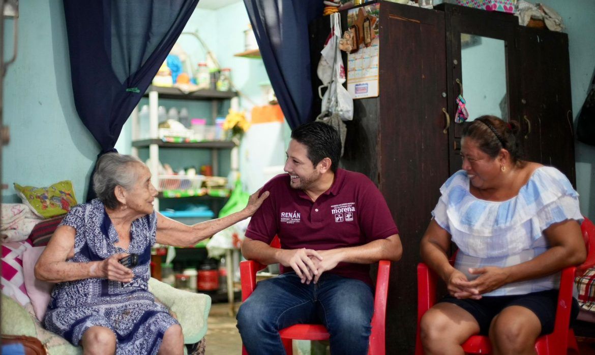 Refrenda Renán Sánchez su compromiso de ser un legislador humanista por Quintana Roo