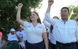 Llama Fernanda Alvear a votar y decir basta a la historia de corrupción en Puerto Morelos