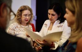 Estefanía Mercado compromete más de 900 MDP en obras de infraestructura social durante su primer año de gobierno