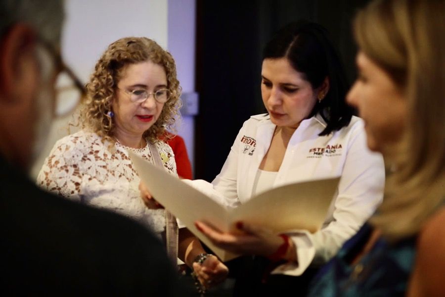 Estefanía Mercado compromete más de 900 MDP en obras de infraestructura social durante su primer año de gobierno