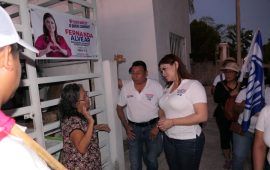 Fernanda Alvear dijo que su proyecto de gobierno se basará en cuatro ejes rectores: salud, seguridad, obra pública y transparencia