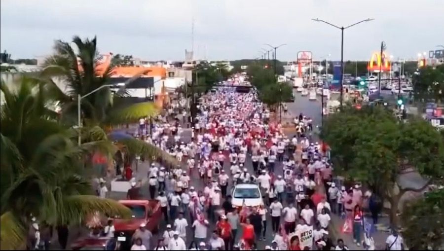 Lili junta una multitud en el corazón del morenismo de Solidaridad, y anticipa una batalla el 2J