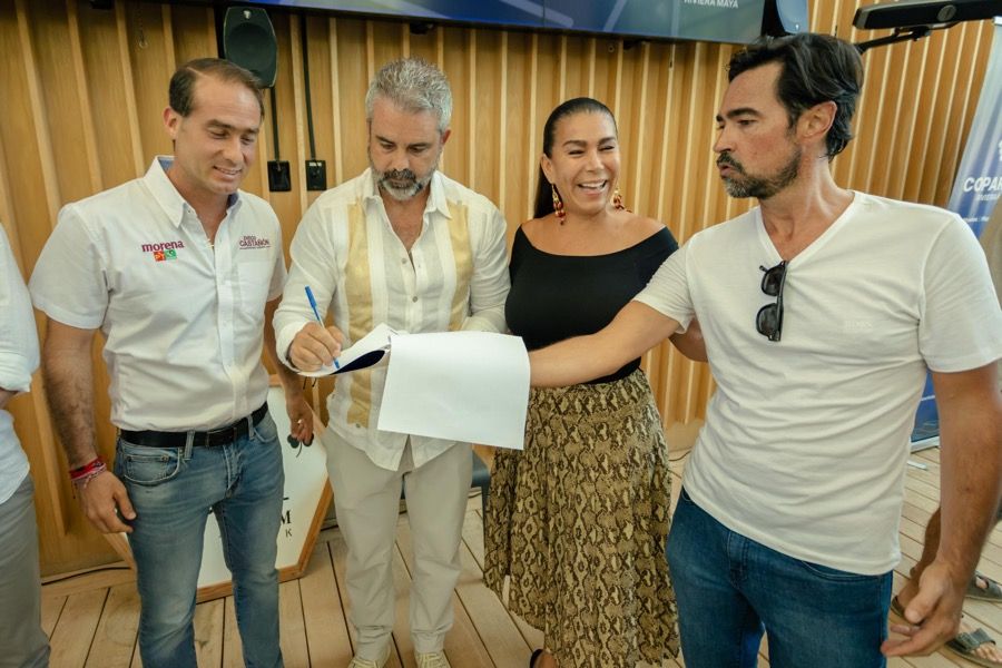 Presenta Diego Castañón ante COPARMEX su plan de transformación para Tulum