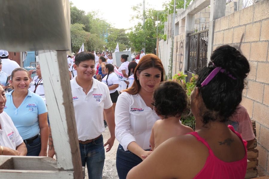 “Puerto Morelos sí quiere cambiar”: Fernanda Alvear