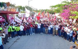 En el momento de mayor tensión electoral, Estefanía y la 4T muestran su fuerza en Puerto Aventuras, un punto clave para el 2J