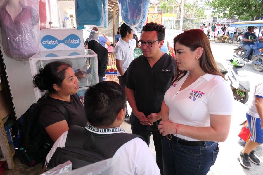 “Trabajaremos Unidos por Puerto Morelos”: Fernanda Alvear