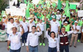 “Les garantizo que con el triunfo de la coalición lo mejor está por venir para nuestro municipio”, dice Blanca Merari en caminata por Leona Vicario